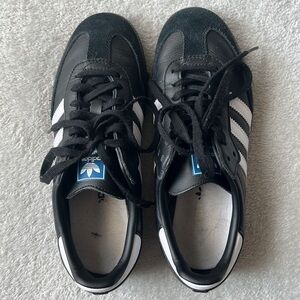 Adidas Black Sambas Size 6.5